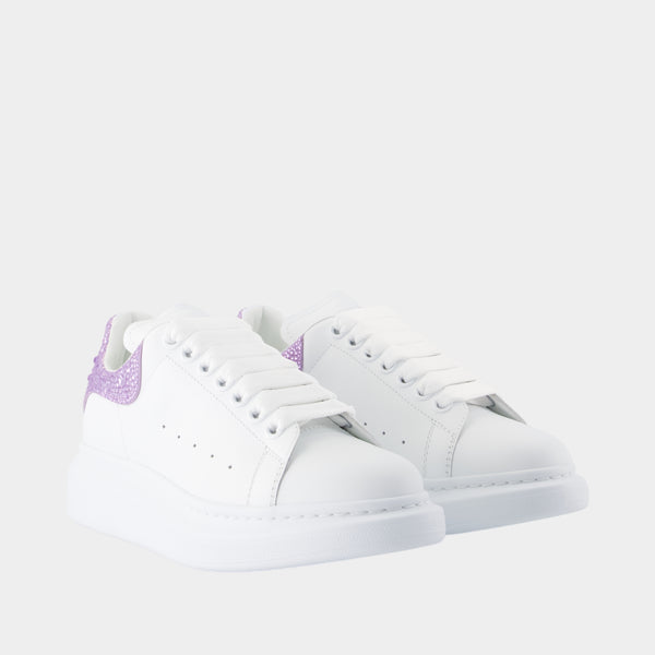 Sneakers Oversized - Alexander McQueen - Cuir - Violet