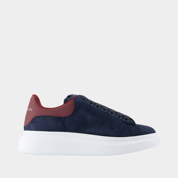 Sneakers Oversized - Alexander McQueen - Cuir - Gris