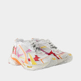 Sneakers Runner - Balenciaga - Synthétique - Blanc