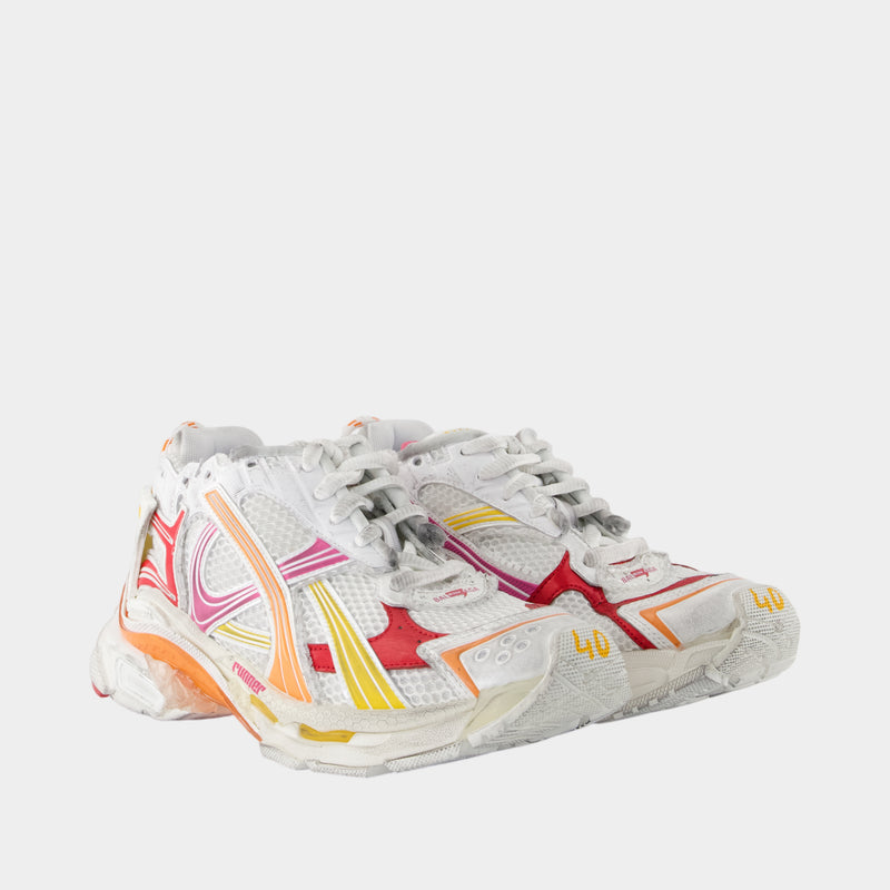 Sneakers Runner - Balenciaga - Synthétique - Blanc