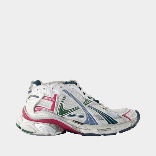 Sneakers Runner - Balenciaga - Synthétique - Blanc