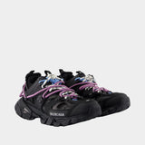 Sneakers Track - Balenciaga - Cuir - Noir
