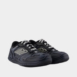Sneakers Hamptons - Balenciaga - Cuir - Noir