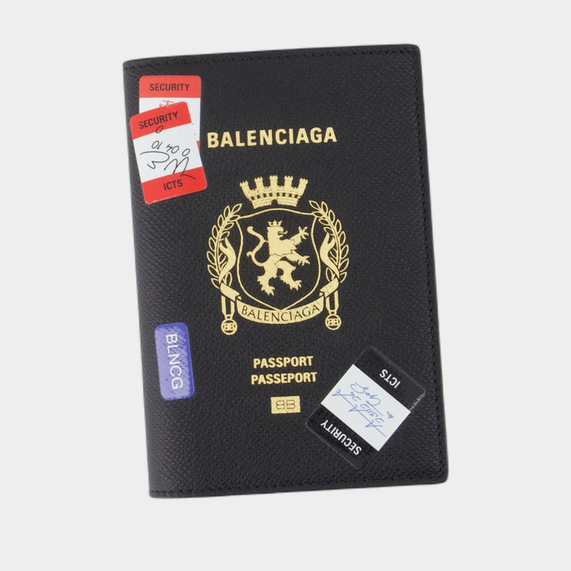 Porte-Passeport - Balenciaga - Cuir - Multi