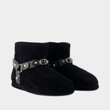 Bottines Alaska Soft - Balenciaga - Cuir - Noir