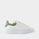 Sneakers Oversized - Alexander McQueen - Cuir - Kaki