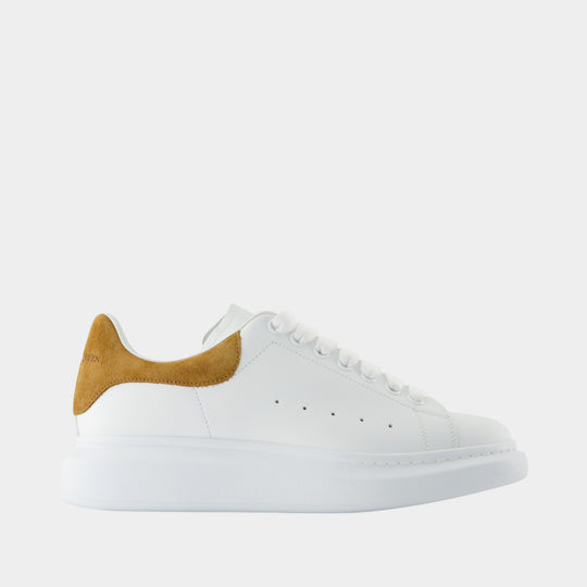 Sneakers Oversized - Alexander McQueen - Cuir - Marron