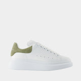 Sneakers Oversized - Alexander McQueen - Cuir - Vert