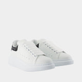 Sneakers Oversized - Alexander McQueen - Cuir - Noir