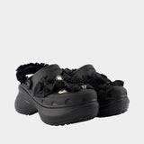Mules Crocs - Balenciaga - Synthétique - Noir