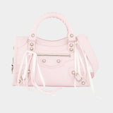 Sac À Main Le City Mini - Balenciaga - Cuir - Rose