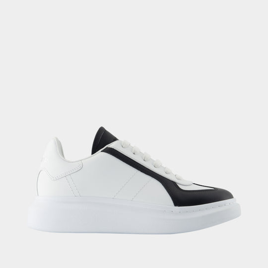 Sneakers Oversized - Alexander McQueen - Cuir - Blanc