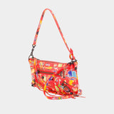 Sac À Main Le City - Balenciaga - Cuir - Rouge