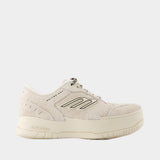 Sneakers Hamptons - Balenciaga - Cuir - Beige