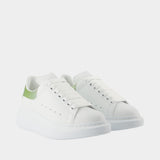 Sneakers Oversized - Alexander McQueen - Cuir - Vert