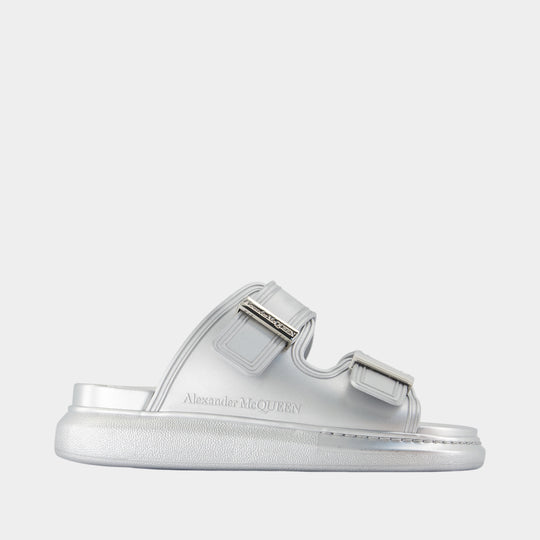 Sandales Hybrid - Alexander McQueen - Caoutchouc - Argenté