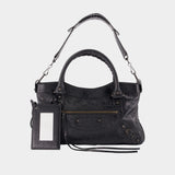 Sac Porté Épaule Le City First - Balenciaga - Cuir - Noir