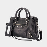 Sac À Main Le City S - Balenciaga - Cuir - Noir