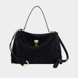 Sac Porté Épaule Rodeo Top Handle M - Balenciaga - Cuir - Noir