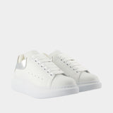 Sneakers Oversized - Alexander McQueen - Cuir - Blanc