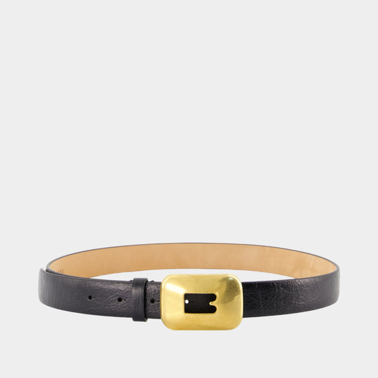 Ceinture Clicca 25 - Balenciaga - Cuir - Noir