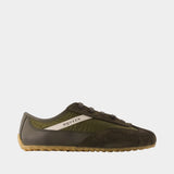 Sneakers Boxe - Alexander McQueen - Cuir - Vert