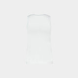 Tank Top Paris - Balmain - Coton - Blanc