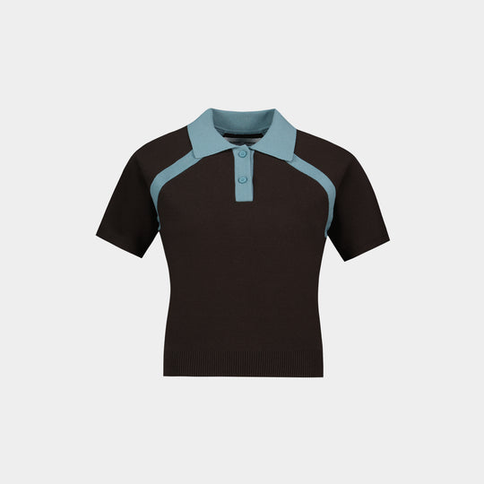 Polo Sasimona 15830 - SAMSØE SAMSØE - Viscose - Marron