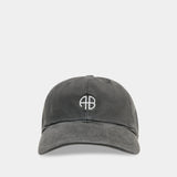 Casquette Jeremy Baseball - ANINE BING - Coton - Gris