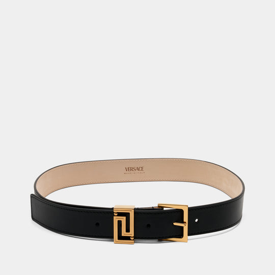 Ceinture H..30 - Versace - Cuir - Noir