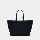 Cabas Medium Rio - ANINE BING - Cuir - Bleu