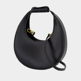 Sac À Main Mini Moon - Staud - Cuir - Noir
