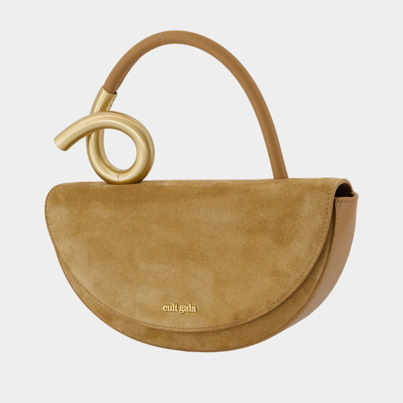 Sac À Main Azariah Top Handle - Cult Gaia - Cuir - Beige