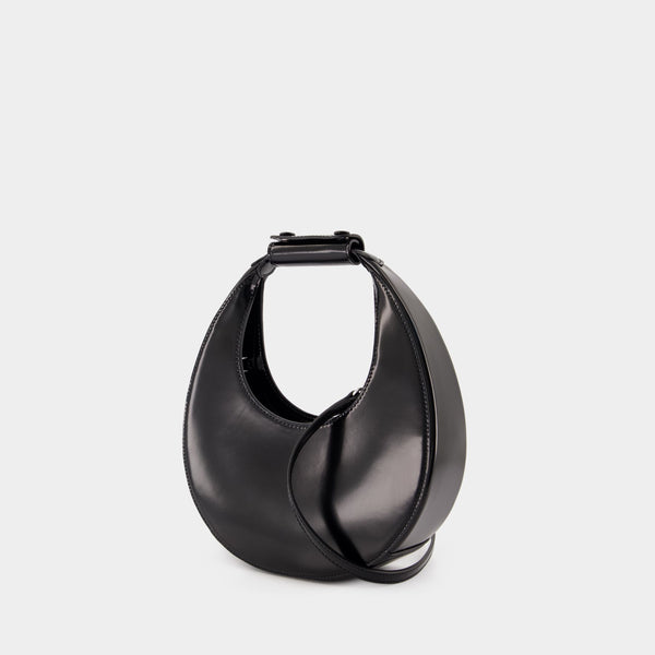 Sac À Main Mini Moon - Staud - Cuir - Noir