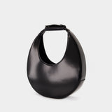 Sac Porté Épaule Moon - Staud - Cuir - Noir