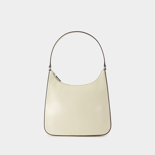 Sac Porté Épaule Alec - Staud - Cuir - Beige
