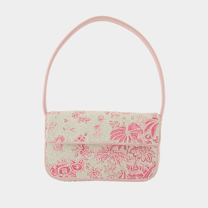 Sac Porté Épaule Tommy - Staud - Viscose - Rose
