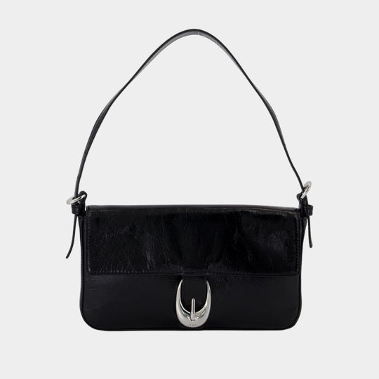 Sac Porté Épaule Harlow - Staud - Cuir - Noir