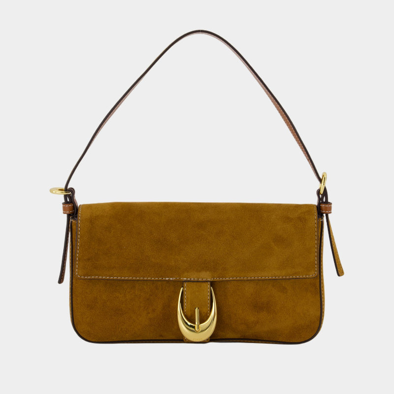 Sac Porté Épaule Harlow - Staud - Cuir - Marron