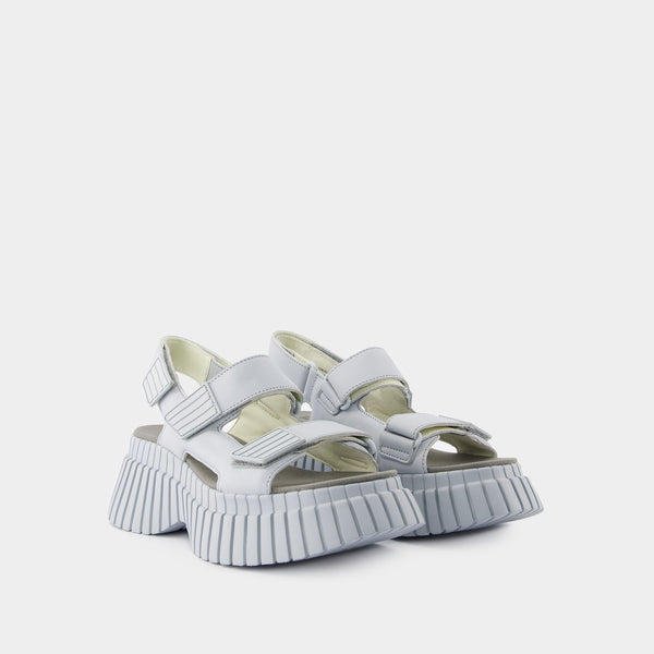 Sandales BCN - Camper - Cuir - Gris