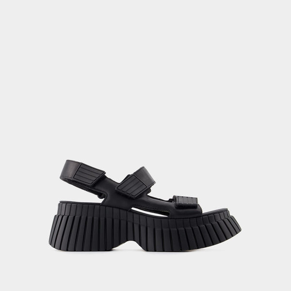 Sandales BCN - Camper - Cuir - Noir