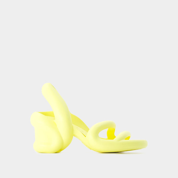 Sandales Kobarah Postit - Camper - Synthétique - Jaune