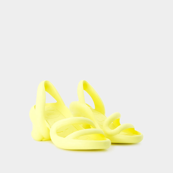 Sandales Kobarah Postit - Camper - Synthétique - Jaune