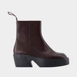Bottines Billie - Camper - Cuir - Bordeaux