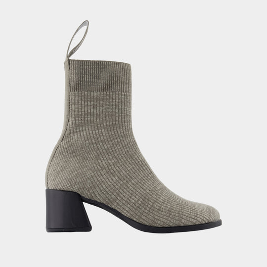 Bottines Kora Dega - Camper - Toile - Gris