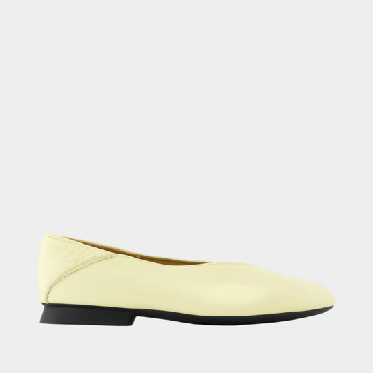 Ballerines Casimyra Ry - Camper - Cuir - Jaune