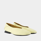 Ballerines Casimyra Ry - Camper - Cuir - Jaune