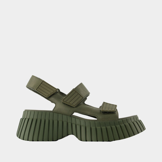 Sandales Barcelona - Camper - Synthétique - Kaki