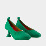 Escarpins Gobi - Camper - Cuir - Vert