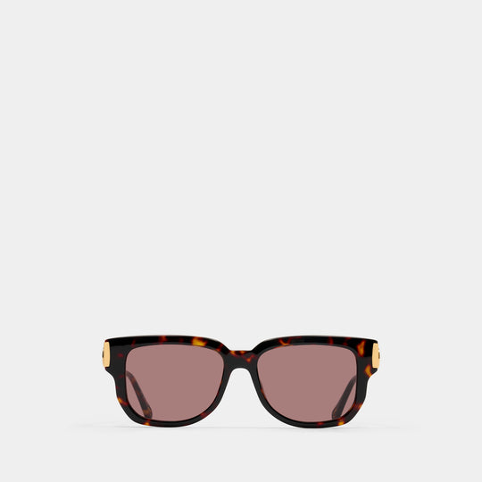 Lunettes De Soleil Ch0351s - Chloé - Acétate - Marron